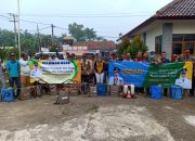 Pemdes Sumbersari Melakukan Penyemprotan Disinfektan Massal