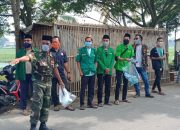 Edukasi Masyarakat GP Ansor Banser Cabangbungin Bagikan 2000 Masker