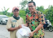 Bagikan Ratusan Paket Sembako, PDAM Tirta Bhagasasi Bekasi Peduli Dampak Pandemi Corona