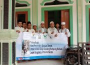 Bantu Pulihkan Pasca Bencana Banjir, Mentari Ilmu Charity dan Teladan Foundation Sumbang Genset Musholla