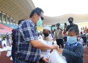 Wamenhan RI Kembali Tuntaskan Santunan Anak Yatim Piatu di 7 Kecamatan di Kota Bekasi