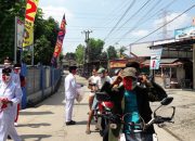 Paskibra SMK Binakarya Mandiri 2 Bagikan 1000 Masker, Usai Peringati Dirgahayu Ke 75 RI