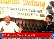Calon Kades Jayamukti No 1, Bang Iwan Launching ‘IGP Menyapa Warga Jayamukti’ via Zoom