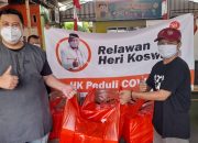 Ditengah Pemberlakuan PPKM Darurat, Relawan Heri Koswara Berbagi Makanan