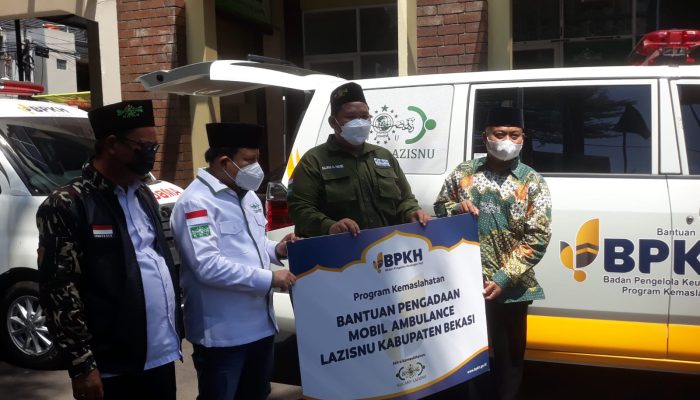 Ambulans Program Kemashlahatan Badan Pengelola Keuangan Haji (BPKH) RI bersama NU Care-Lazisnu