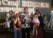 Indahnya Lampu Hias Sekitaran Borobudur