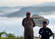 PKS Lebak Peringati Dirgahayu Ke 77 RI Diatas Awan