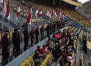 Tragedi Kanjuruhan, Malang Jatim, Brimob Cikarang Bersama Suporter Bola Doa Bersama