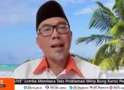 Gelar Lomba Baca Teks Proklamasi Mirip Bung Karno Ke-VI, PKS Tegaskan Wajib Melanjutkan Estafet Perjuangan Kemerdekaan RI
