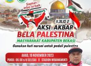 Caleg DPR RI Haji Jalal Abdul Nasir Ajak Warga Kabupaten Bekasi Bersatu dalam Aksi Damai Bela Palestina