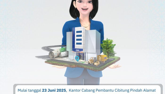 Kantor BRI Cabang Pembantu Cibitung Pindah Alamat Mulai 23 Juni 2025