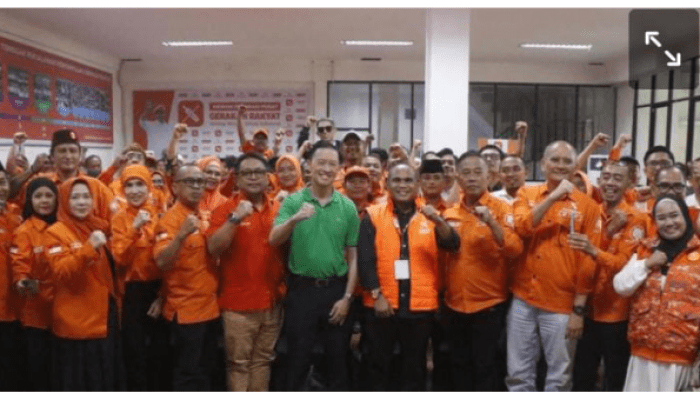 Rapat Pleno DPP, Nanang Kosim Bertemu Tom Lembong