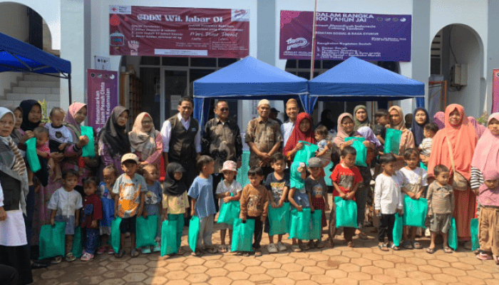 Tasyakur 100 Tahun, Ahmadiyah Tambun Gelar Aksi Sosial Peduli Kesehatan dan Gizi