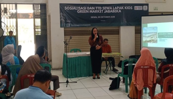 Dukung UMKM, Jababeka Gratiskan Sewa Lapak Green Market Enam Bulan