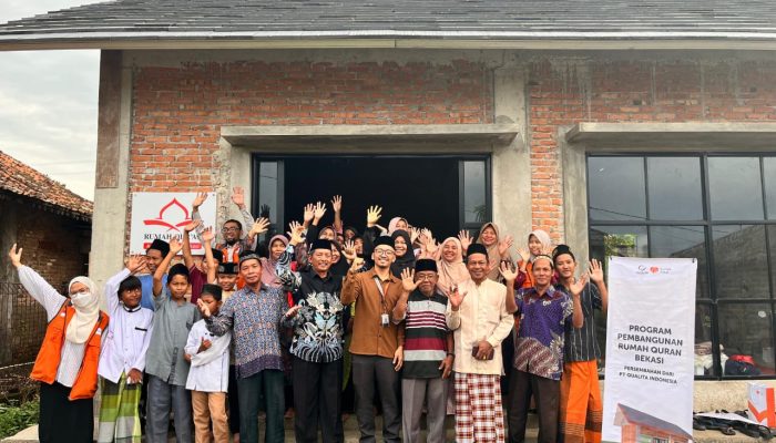 Rumah Zakat Bekasi dan PT Qualita Indonesia Resmikan Rumah Quran Addarul Awwal Bekasi