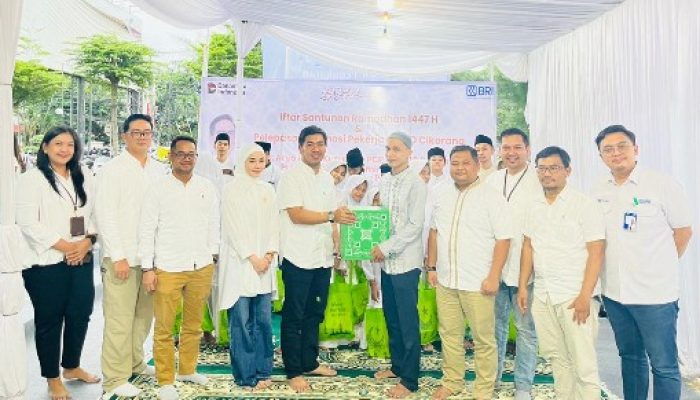 BRI KC Cikarang Gelar Buka Puasa Bersama dan Santuni Anak Yatim Yayasan Cahaya Alam