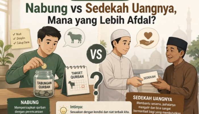 Budget Qurban: Nabung vs Sedekah Uangnya, Mana yang Lebih Afdal?