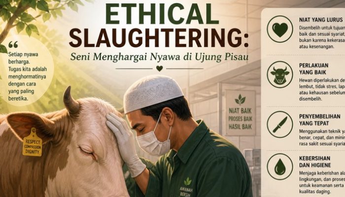 Ethical Slaughtering: Seni Menghargai Nyawa di Ujung Pisau