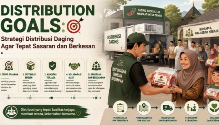 Distribution Goals: Strategi Distribusi Daging Agar Tepat Sasaran dan Berkesan
