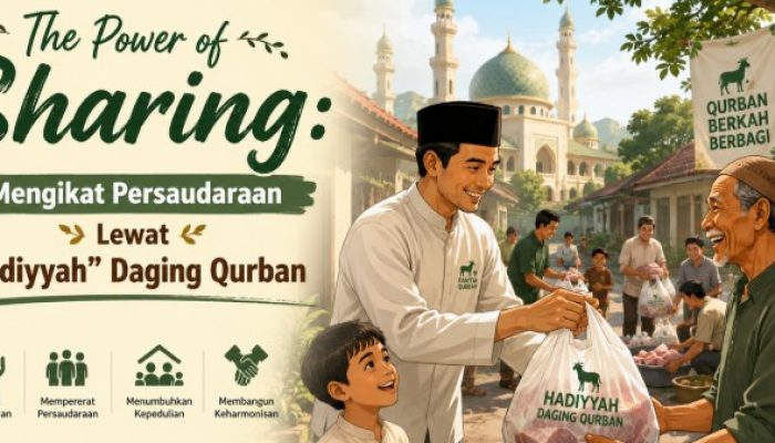 The Power of Sharing: Mengikat Persaudaraan Lewat “Hadiyyah” Daging Qurban