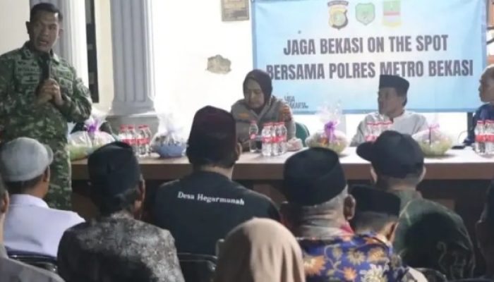 Polres Metro Bekasi dan Kodim 0509 Gelar Jaga Bekasi On The Sport