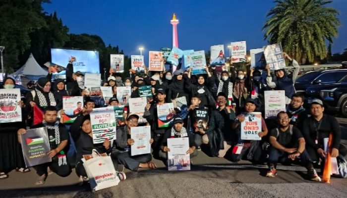 Doa Bersama untuk Aktivis dan Jurnalis Kemanusiaan Global Sumud Flotilla