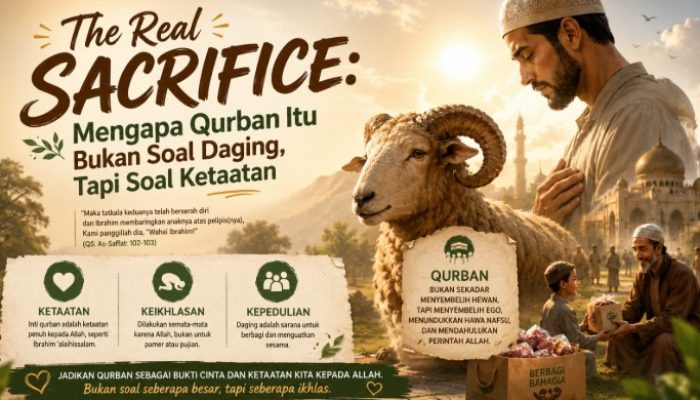The Real Sacrifice: Mengapa Qurban Itu Bukan Soal Daging, Tapi Soal Ketaatan