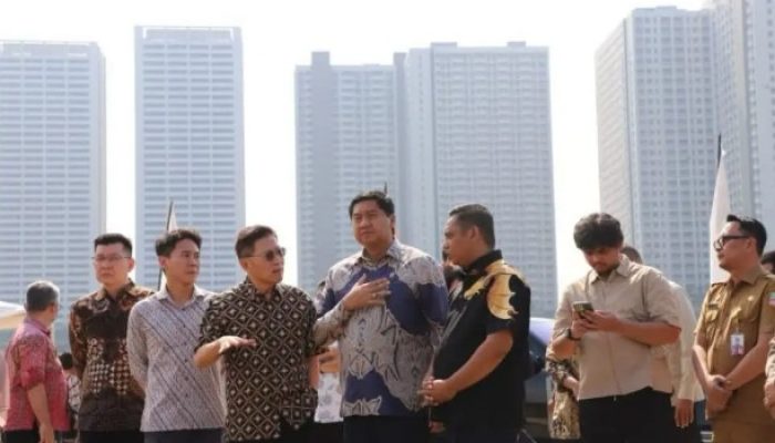 Menteri PKP Tinjau Rusun Subsidi Meikarta