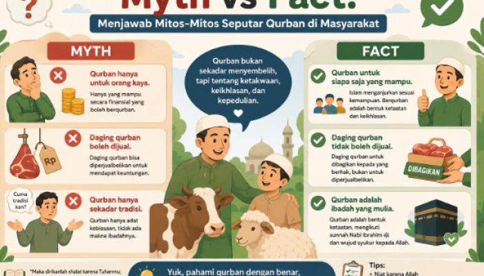 Myth vs Fact: Menjawab Mitos-Mitos Seputar Qurban di Masyarakat