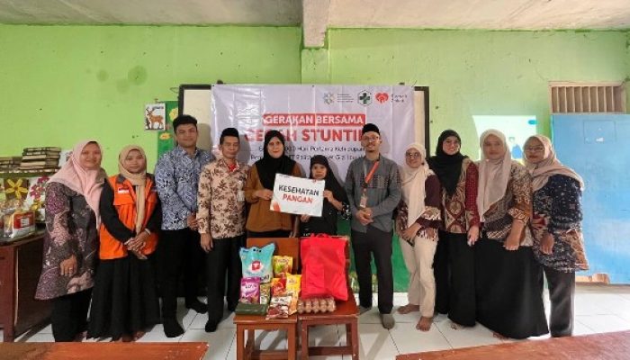 Rumah Zakat Bersama BKKBN dan Puskesmas Cipayung Gelar Gerakan Bersama Cegah Stunting di Desa Tanjungbaru
