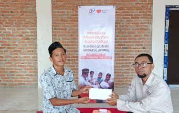 PT Megah Dinar Calakan Berikan Apresiasi Untuk Guru Ngaji Rumah Quran Addarul Awwal Bekasi