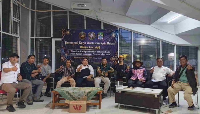 Jelang Porprov XV Jabar, Pokja Wartawan Kota Bekasi Gelar Dialog Interaktif, Ketum dan Komandan Kontingen Hadir